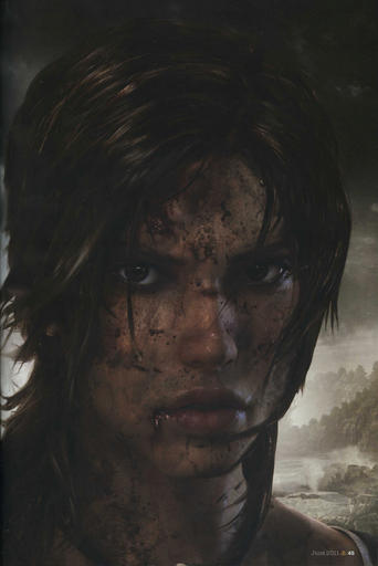 Tomb Raider (2013) - Сканы Official Playstation Magazine - Australia (июнь 2011):